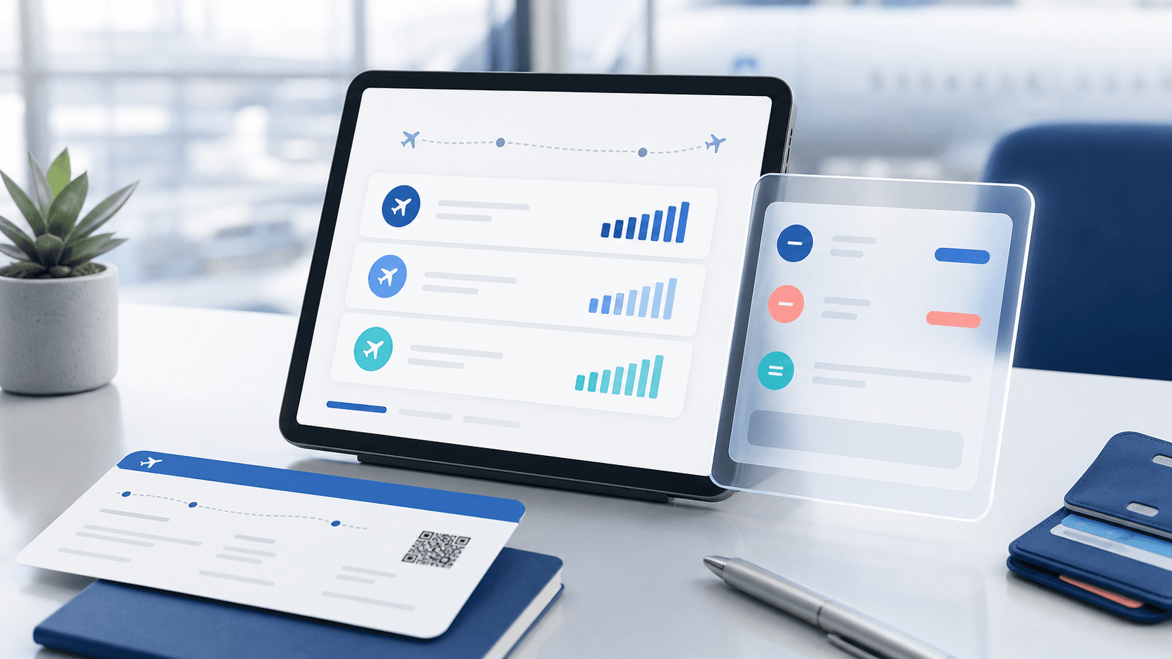 AirReclaim compensation calculator interface with route and payout estimate cards.