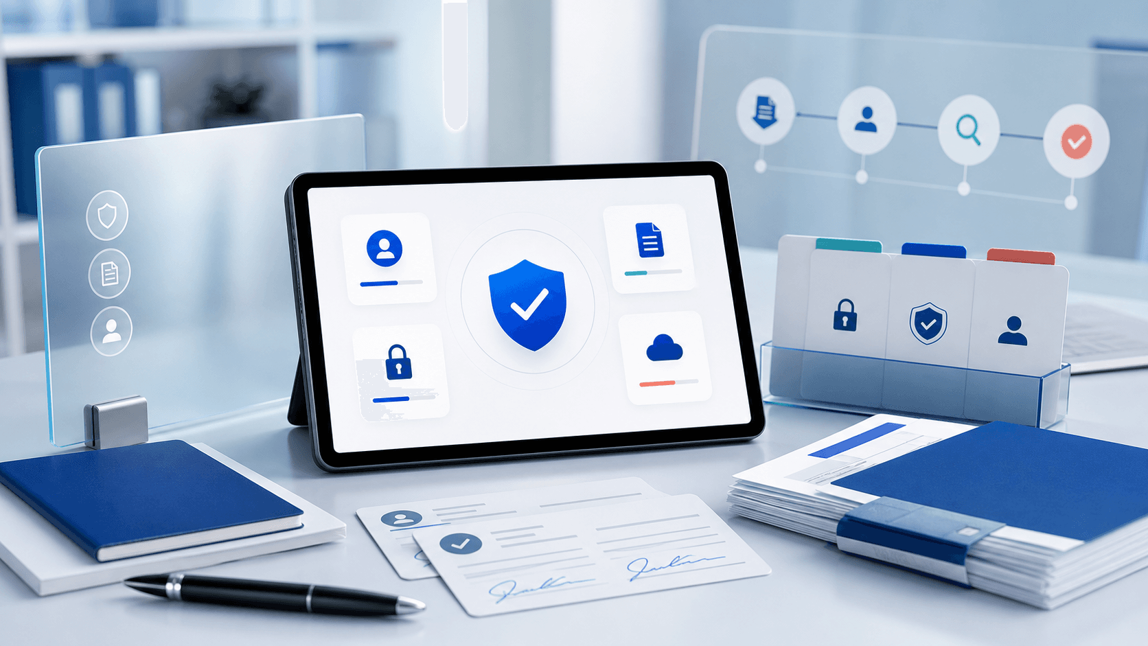 Secure AirReclaim claim review workspace with authorization and privacy panels.